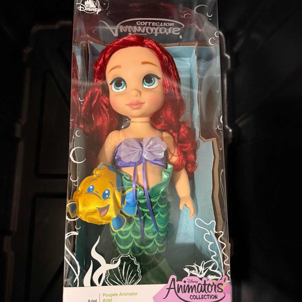 Disney Animators' Collection Ariel Doll - Red Hair, Green Tail